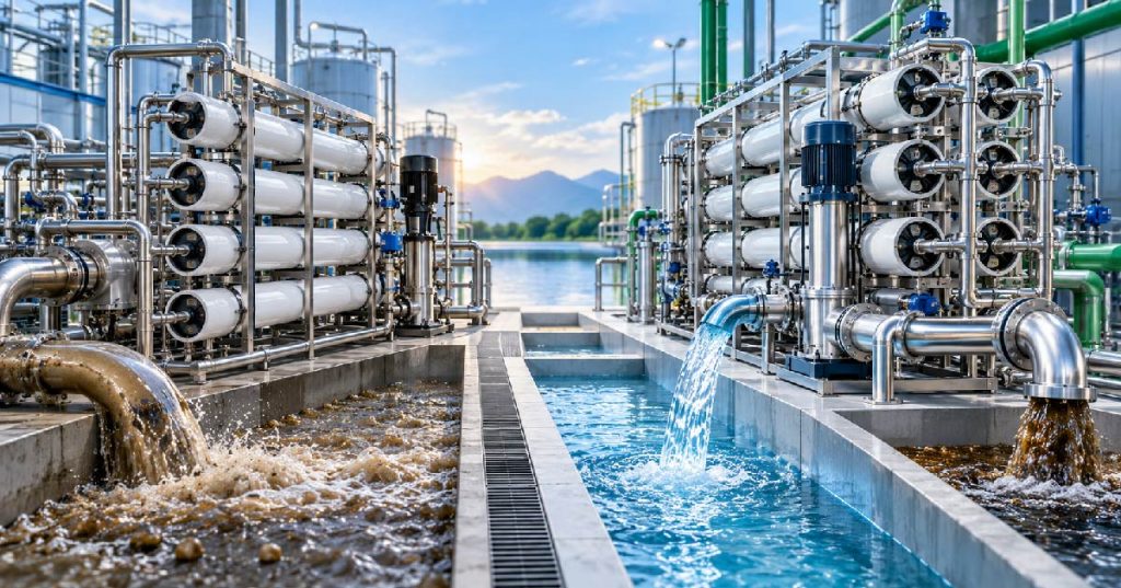 PF/DT Reverse Osmosis vs Conventional RO for High TDS